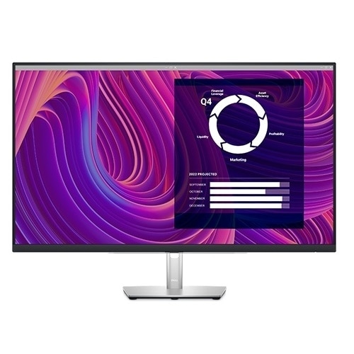  Dell S2722QC Monitor 4K USB-C de 27 pulgadas, pantalla UHD  (3840 x 2160), frecuencia de actualización de 60 Hz, tiempo de respuesta de  8 MS de color gris a gris (modo