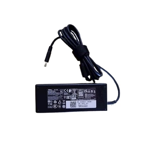 Dell 4.5 mm barrel 90 W AC Adapter with 2meter Power Cord Euro 1