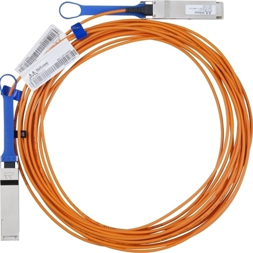 Dell VPI Mellanox FDR InfiniBand QSFP assembled Optical Cable - 10 m 1