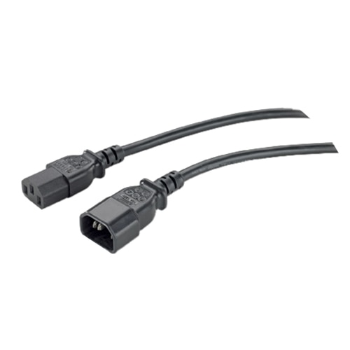 APC - Power cable - IEC 320 EN 60320 C13 (F) - IEC 320 EN 60320 C14 (M) - 61 cm - black (pack of 5 ) 1