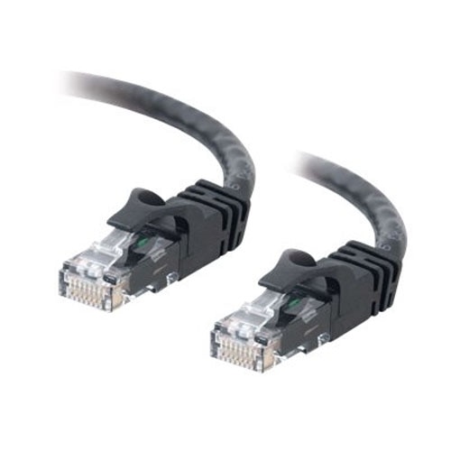 C2G - Cat6 Ethernet (RJ-45) UTP Snagless Cable - Black - 10m 1