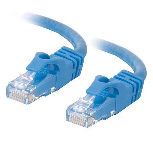 C2G - Cat6 Ethernet (RJ-45) UTP Snagless Cable - Blue - 30m 1