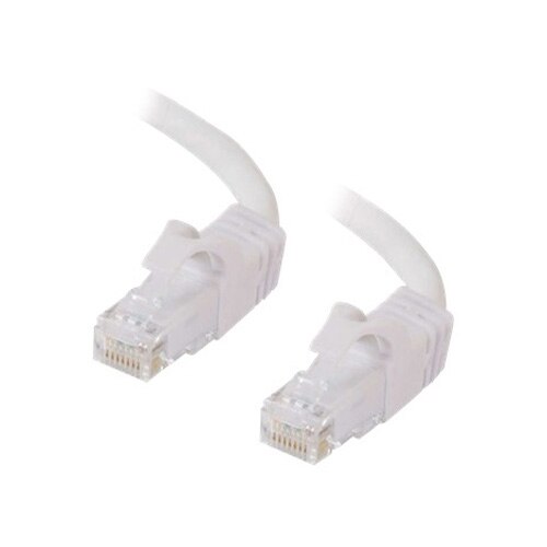 C2G - Cat6 Ethernet (RJ-45) UTP Snagless Cable - White - 5m 1
