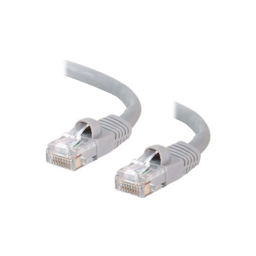 C2G - Cat5e Ethernet (RJ-45) UTP Snagless Cable - Grey - 10m 1