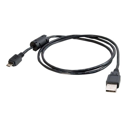 C2G - Micro USB (Male) to USB 2.0 A (Male) Cable - Black - 1m 1