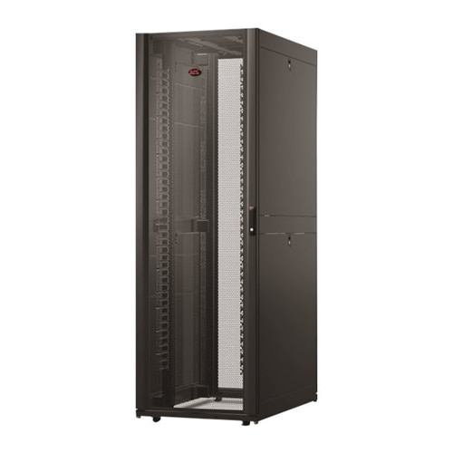 APC NetShelter SX Networking Enclosure with Sides - Rack - black - 48U - 19-inch 1