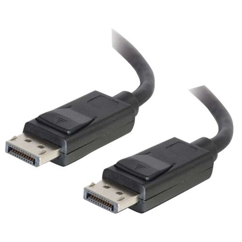 C2G 5m DisplayPort Cable with Latches 8K UHD M/M - 4K - Black - DisplayPort cable - 5 m 1
