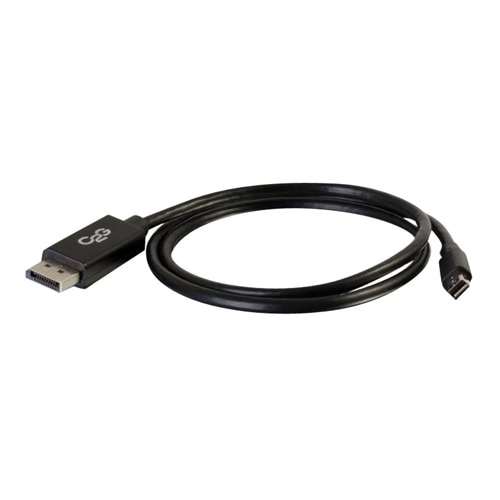 C2G 1m Mini DisplayPort to DisplayPort Adapter Cable 4K UHD - Black - DisplayPort cable - 1 m 1