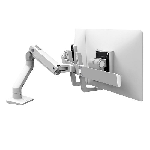 Ergotron HX Desk Dual Monitor Arm (white) 1