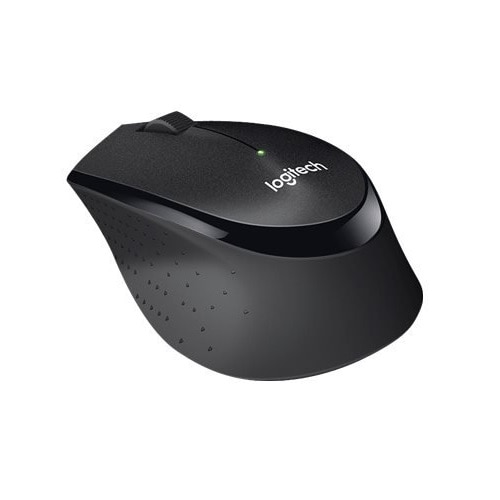Logitech B330 Silent Plus - Mouse - optical - 3 buttons - wireless - 2.4 GHz - USB wireless receiver 1