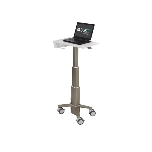 Ergotron CareFit Slim - Cart for Laptop - aluminium - white, warm grey - screen size: up to 15.6-inch 1