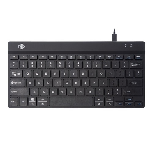R-Go Compact Break Keyboard QWERTY (US), black, wired 1