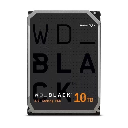 WD Black WD101FZBX - Hard drive - 10 TB - internal - 3.5" - SATA 1