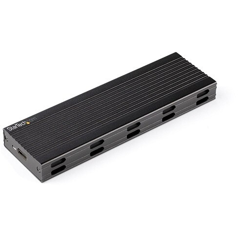 Startech.com - USB-C(10Gbps) to M.2 PCIe/SATA 2230/2242/2260/2280 SSD Enclosure, Portable Aluminum Case 1
