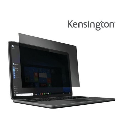 Kensington Laptop privacy filter 2 way removable 33.8cm 13.3" Wide 16-9 1