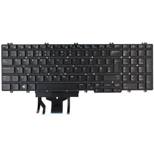 Dell English-UK Backlit Keyboard with 107-keys 1