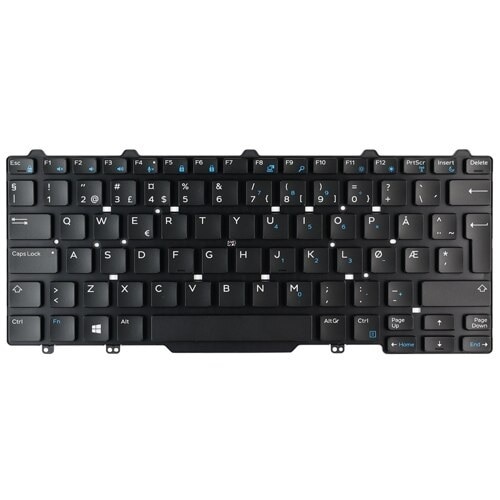 Dell Norwegian Non-Backlit Keyboard with 83-keys 1