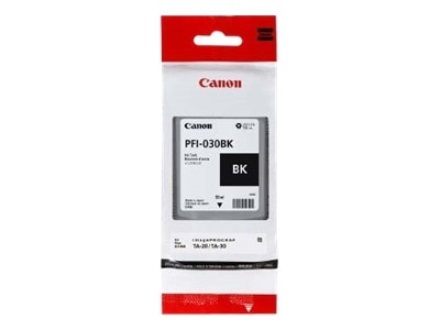Canon PFI-030 BK Original Inkjet Ink Cartridge - Black Pack 1