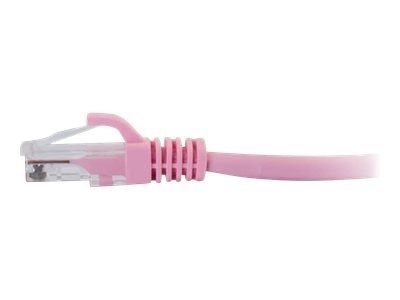 C2G-10ft Cat6 Snagless Unshielded (UTP) Network Patch Cable - Pink 1