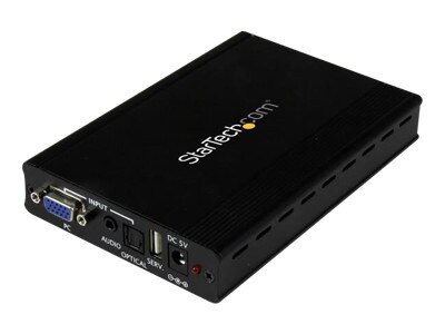 StarTech.com VGA to HDMI Converter - Analog VGA to digital HDMI Scaler with Audio - 1920x1200 (VGA2HDPRO2) - video co... 1