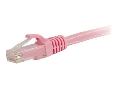 C2G 3ft Cat6 Ethernet Cable - Snagless Unshielded (UTP) - Pink 1