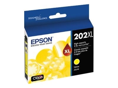 Epson 202XL With Sensor High Capacity Yellow original ink cartridge for Expression Home XP-5100, WorkForce WF-2860 1