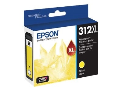 Epson 312XL with Sensor - High Capacity - yellow - original - ink cartridge 1