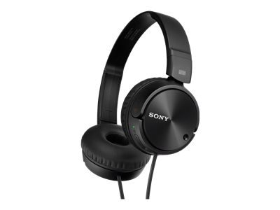 Sony MDR-ZX110NC - ZX Series - headphones - full size - wired - active noise canceling - 3.5 mm jack 1