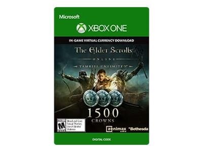 Download Xbox The Elder Scrolls Online Tamriel Unlimited Edition 1500 Crowns Xbox One Digital Code 1