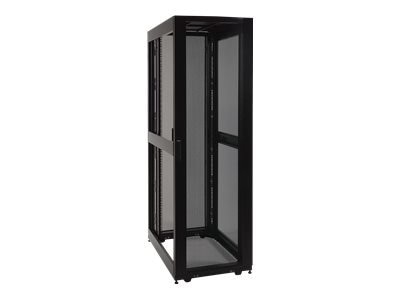 Tripp Lite 45U Extra-Deep Server Rack - 48 in. (1219 mm) Depth, Doors & Side Panels Included - Rack - black - 45U 1