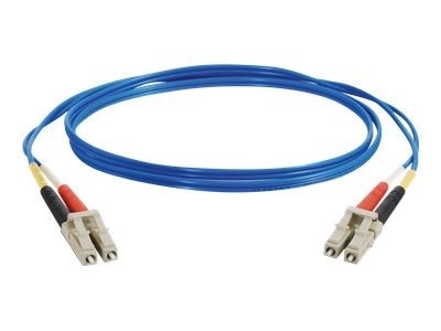 C2G 3m LC-LC 62.5/125 OM1 Duplex Multimode PVC Fiber Optic Cable - Blue - patch cable - 3 m - blue 1