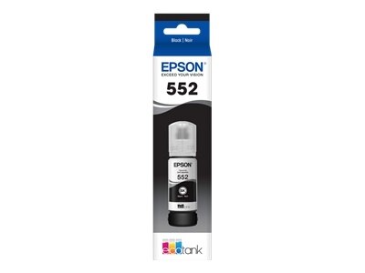 Epson 552 - 70 ml - High Capacity - black - original - ink refill - for EcoTank ET-8500, ET-8550 1