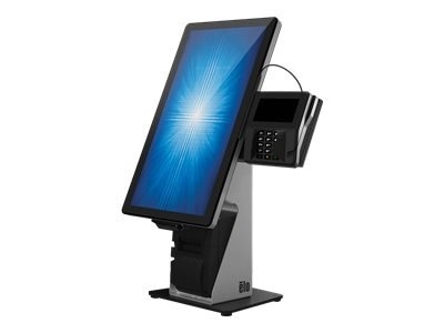 Elo Wallaby Self-Service - Stand - for point of sale terminal - black/silver - counter top - for I-Series 4.0 (15.6 in, 21.5 in) 1