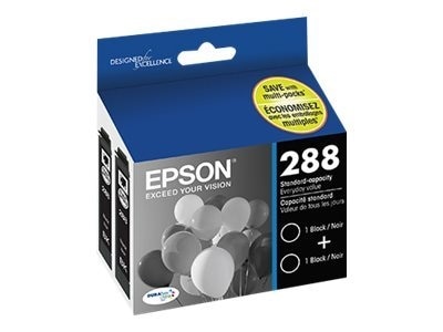 Epson 288 Dual 2-pack Black original ink cartridge 1