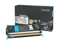 Lexmark - Extra High Yield - cyan - original - toner cartridge LRP - for Lexmark C534dn, C534dtn, C534n 1