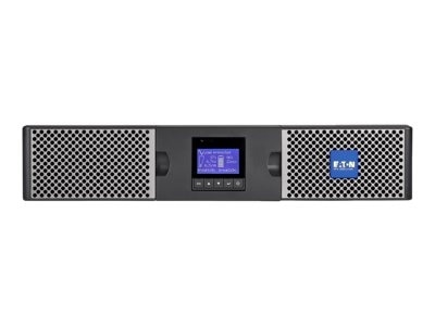 Eaton 9PX 3000VA 2400W 208V Online Double-Conversion UPS - L6-20P, 8 C13, 2 C19 Outlets, Lithium-ion Battery, Cybersecure Network Card Option, 2U Rack/Tower 1