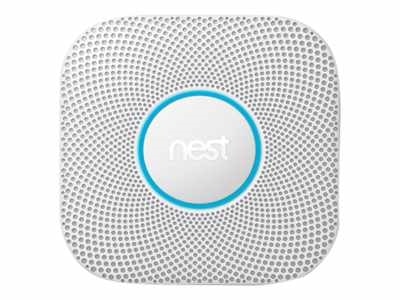 Google Nest Protect - Smoke Alarm - Smoke and Carbon Monoxide Detector - Battery Operated - White 1