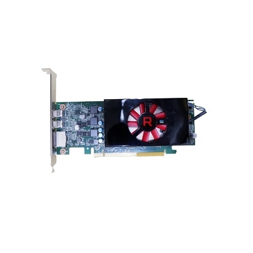 Dell AMD® Radeon™ RX 640, 4 GB GDDR5, full height, PCIe 3.0x8, 1 DP, 2 mDP Graphics Card 1