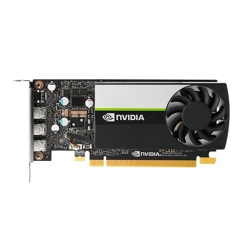 Dell NVIDIA® T400, 4 GB GDDR6, full height, PCIe 3.0x16, 3 mDP Graphics Card 1