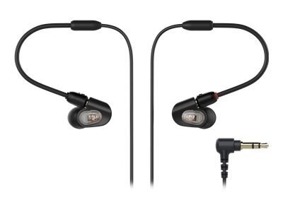 Audio-Technica ATH E50 - Earphones - in-ear - wired - 3.5 mm jack - noise isolating 1
