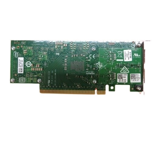 Intel Dual Port E810, QSFP28, 100GbE Server Adapter Ethernet PCIe Network Interface Card , Low Profile