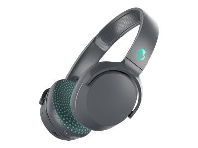 Skullcandy Riff - Headphones with mic - on-ear - Bluetooth - wireless - gray 1