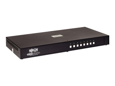 Tripp Lite Secure KVM Switch 8-Port Single-Monitor DisplayPort 4K NIAP CAC - KVM / audio / USB switch - 8 x KVM / audio / USB - 1 local user - desktop - TAA Compliant 1