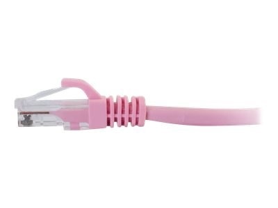 C2G-14ft Cat6 Snagless Unshielded (UTP) Network Patch Cable - Pink 1