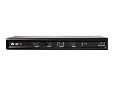 4-port Cybex SC845 - KVM switch - 4 x KVM port(s) - 1 local user - desktop 1
