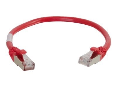 C2G 20ft Cat6 Snagless Shielded (STP) Ethernet Network Patch Cable - Red - patch cable - 20 ft - red 1