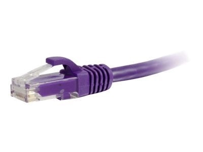 C2G 25ft Cat6 Snagless Unshielded (UTP) Ethernet Network Patch Cable - Purple - patch cable - 25 ft - purple 1
