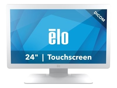 Elo 2403LM - LCD monitor - 24" (23.8" viewable) - touchscreen - 1920 x 1080 Full HD (1080p) @ 60 Hz - 250 cd/m² - 1000:1 - 15 ms - HDMI, VGA - speakers - white 1