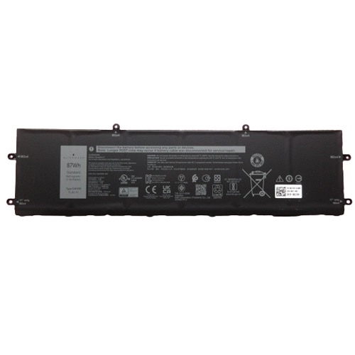 Dell 6-cell 87 Wh Lithium Ion Replacement Battery for Select Laptops 1