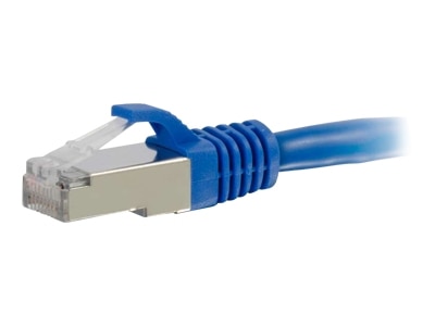 C2G 9ft Cat6a Snagless Shielded (STP) Network Patch Ethernet Cable Blue - patch cable - 9 ft - blue 1